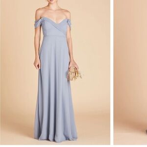 Spence Convertible Dress Birdy Grey Dusty Blue